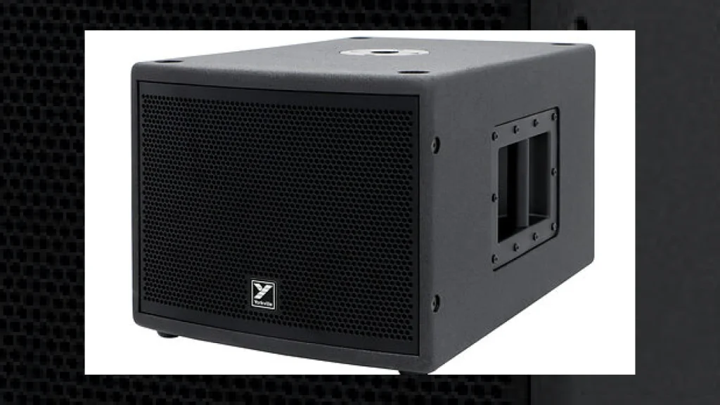 New portable subwoofer from Yorkville | SM Mastering