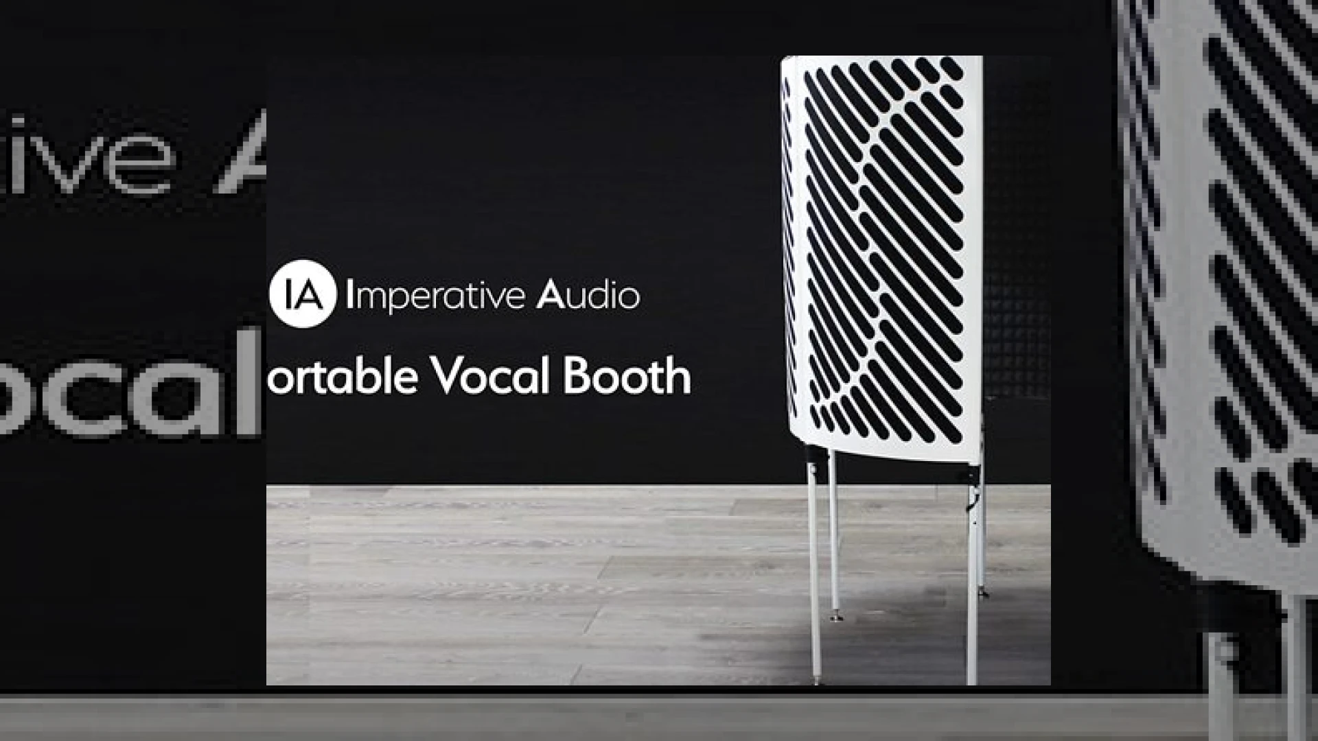 imperative audio launch portable vocal booth