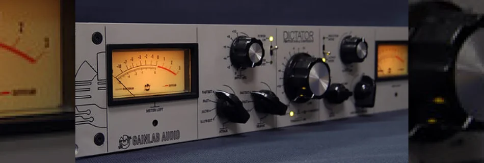gainlab audio launch with two studio racks