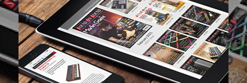 new sound on sound app launched: smartphone and tablet compatible