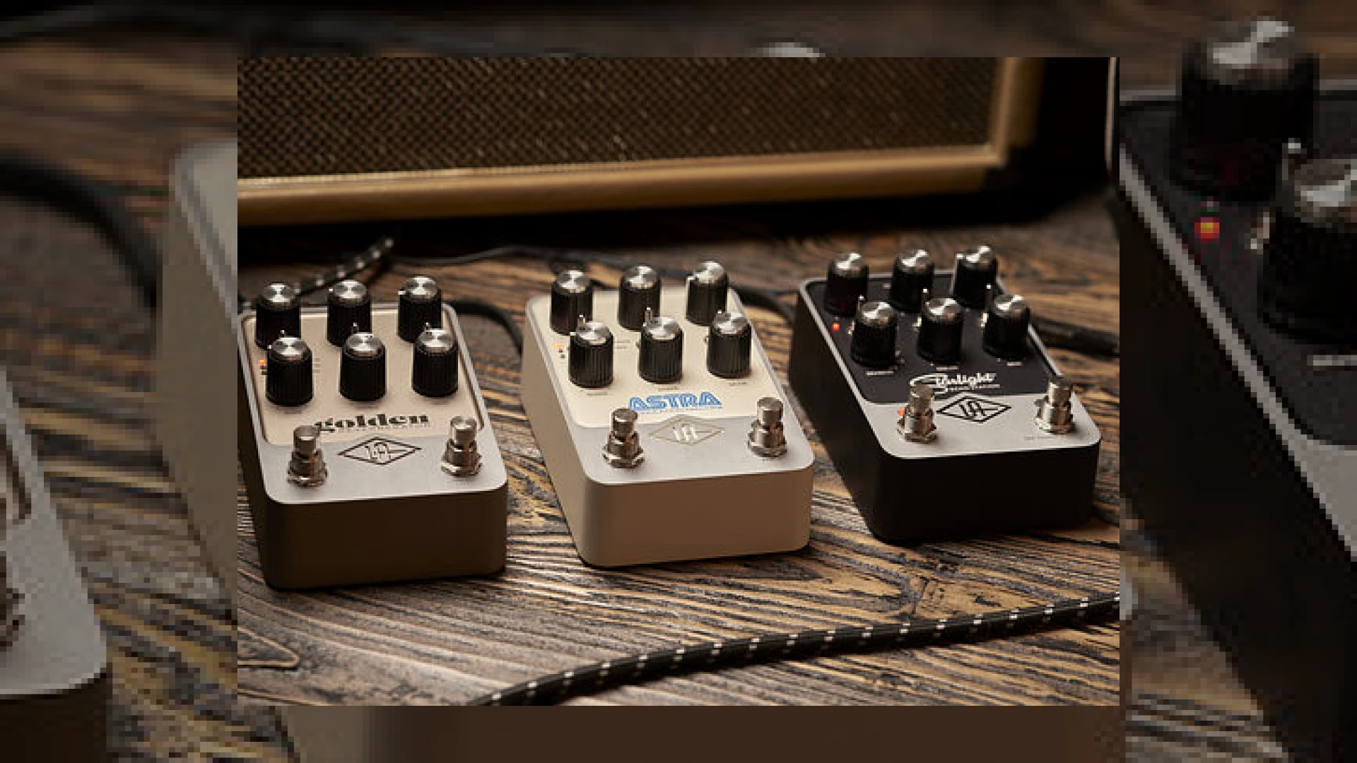 Universal Audio guitar pedals unveiled | SM Mastering 1 universal audio guitar pedals unveiled
