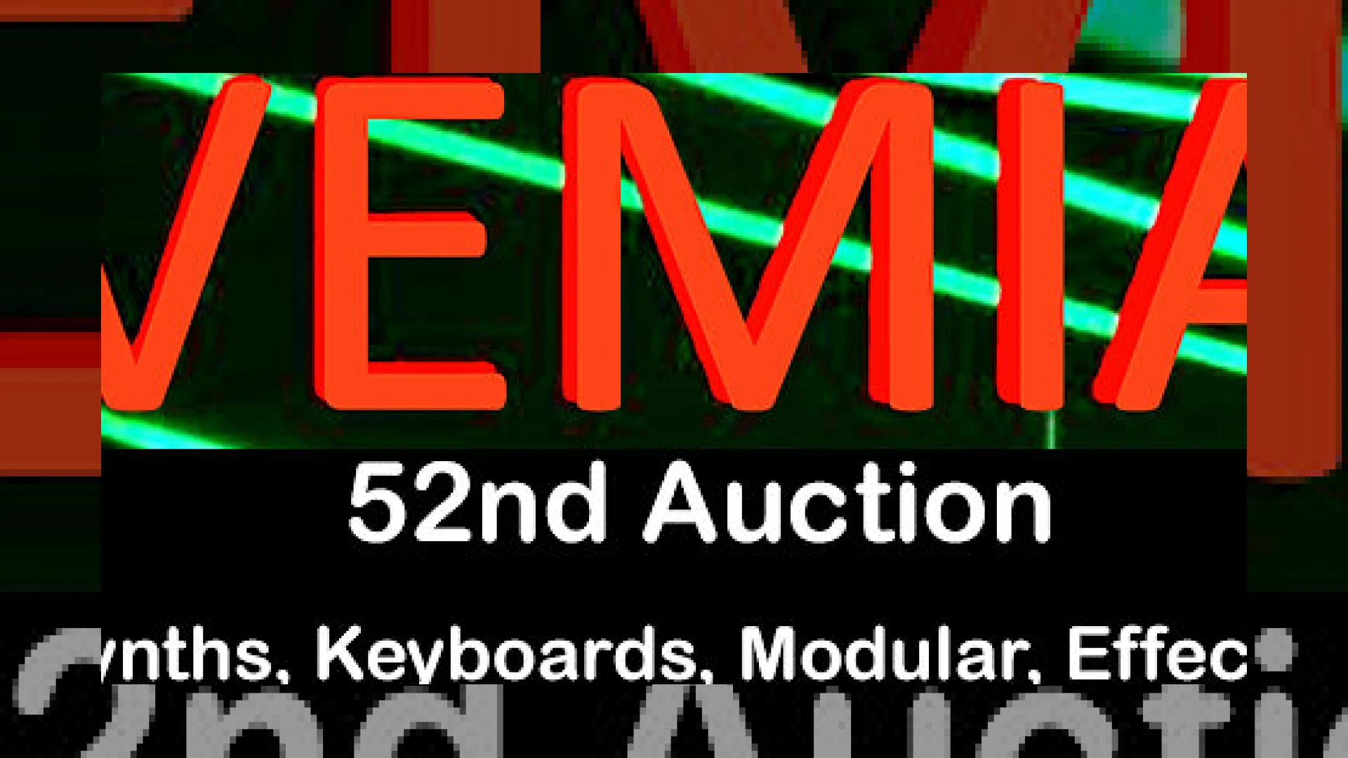 Vintage Electric Musical Instrument Auction | SM Mastering 1 vintage electric musical instrument auction