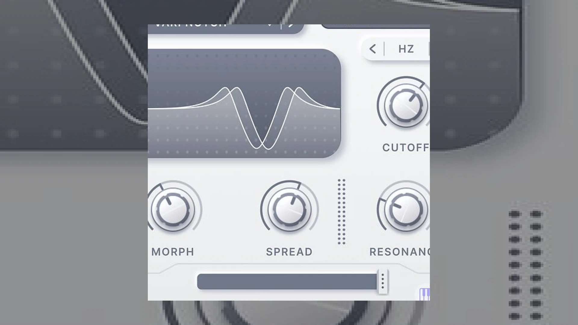 free morphing filter from minimal audio