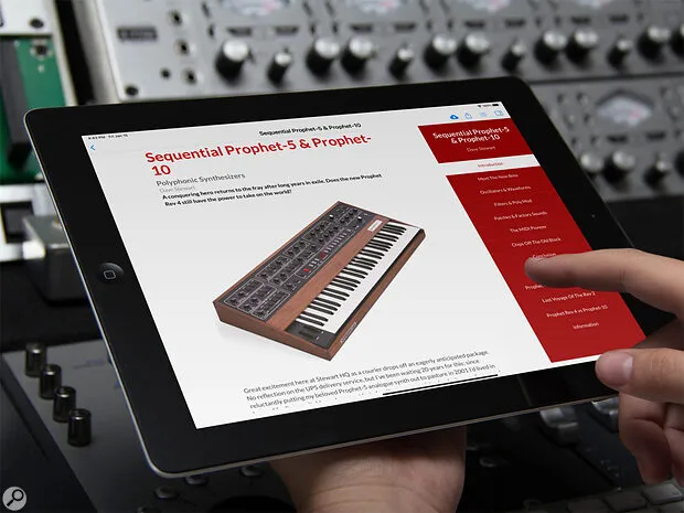 new sound on sound app launched: smartphone and tablet compatible - detail 3