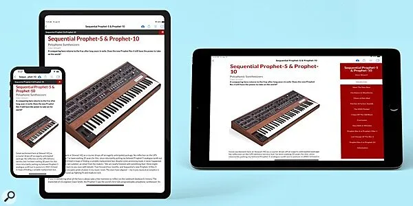 new sound on sound app launched: smartphone and tablet compatible - detail 2